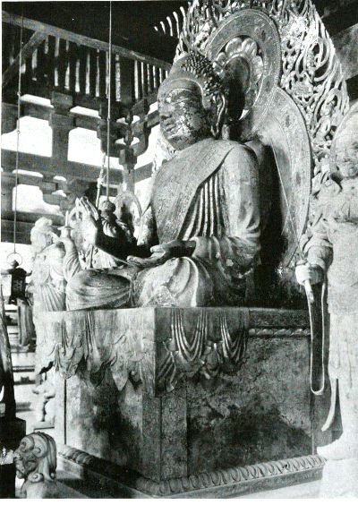 日本の仏像シリーズ　興福寺仏頭、當麻寺弥勒仏および再建法隆寺の美術のイメージ